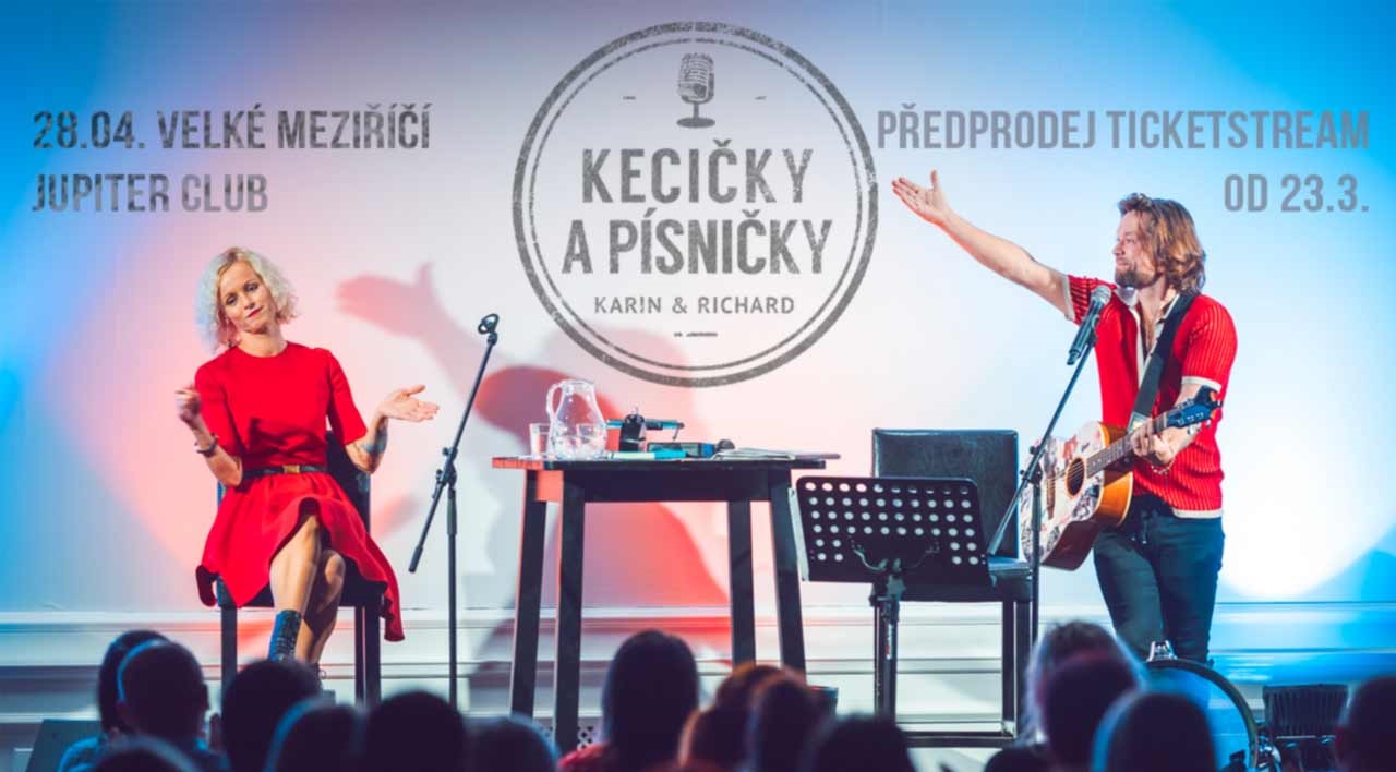 KECIČKY A PÍSNIČKY "KARIN & RICHARD" - původní termín 28. 4. 2022