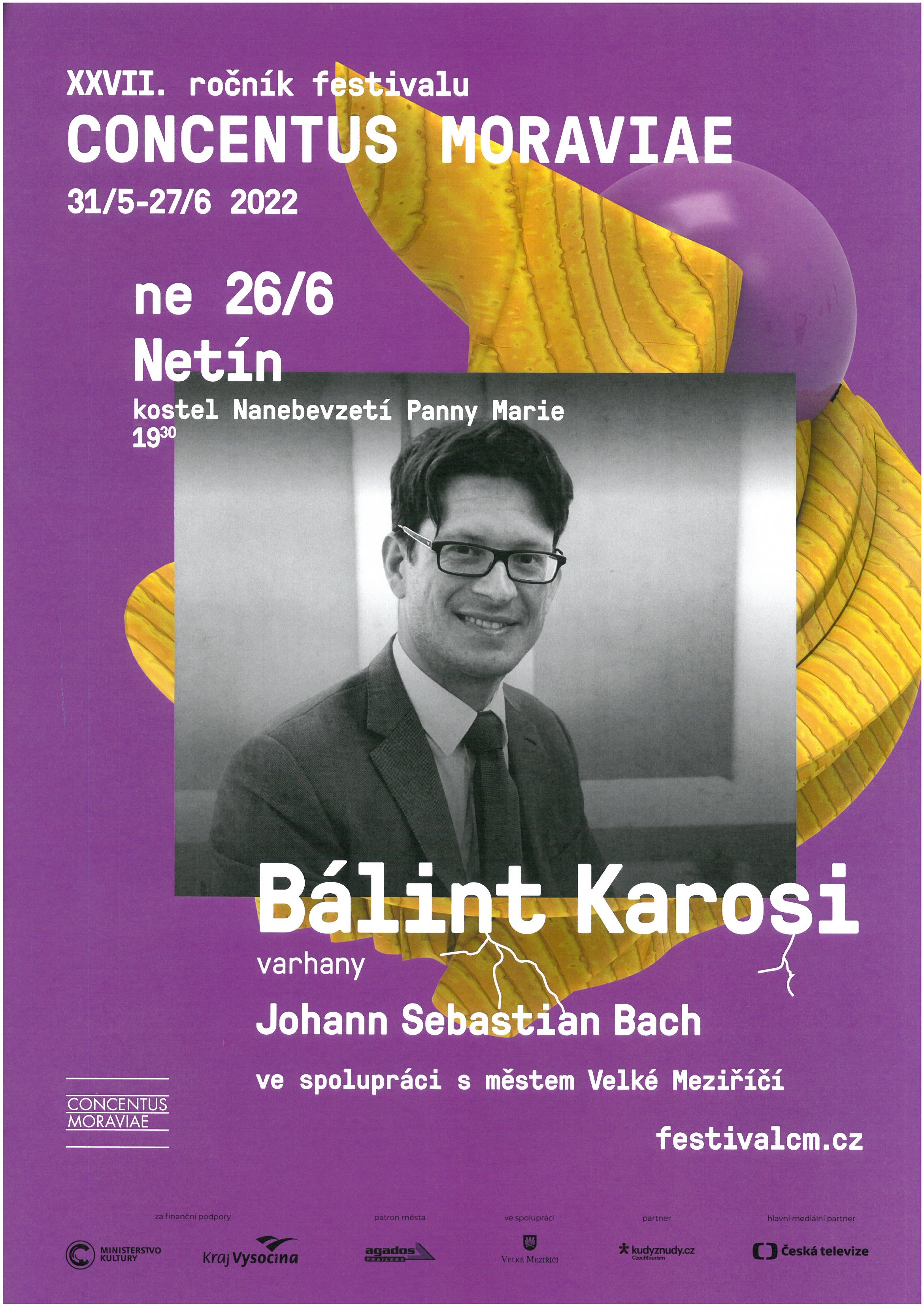 BÁLINT KAROSI - Concentus Moraviae 2022