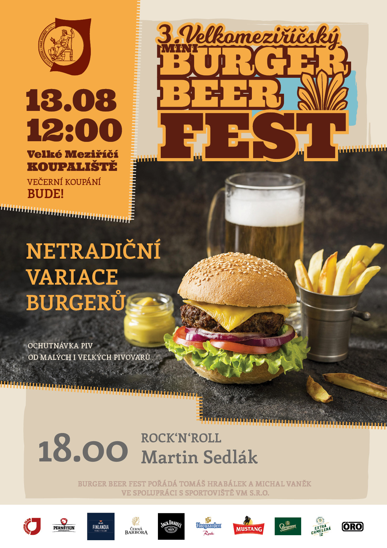 3. Velkomeziříčský Burger beer fest