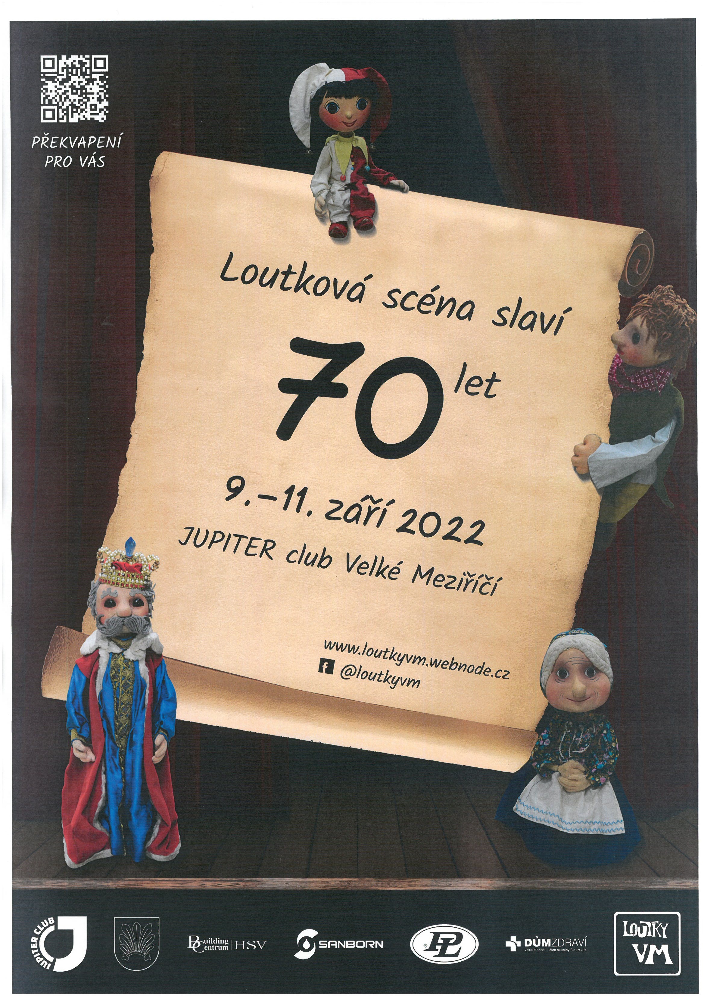 Oslavy 70 let od založení Loutkového divadla při Jupiter clubu