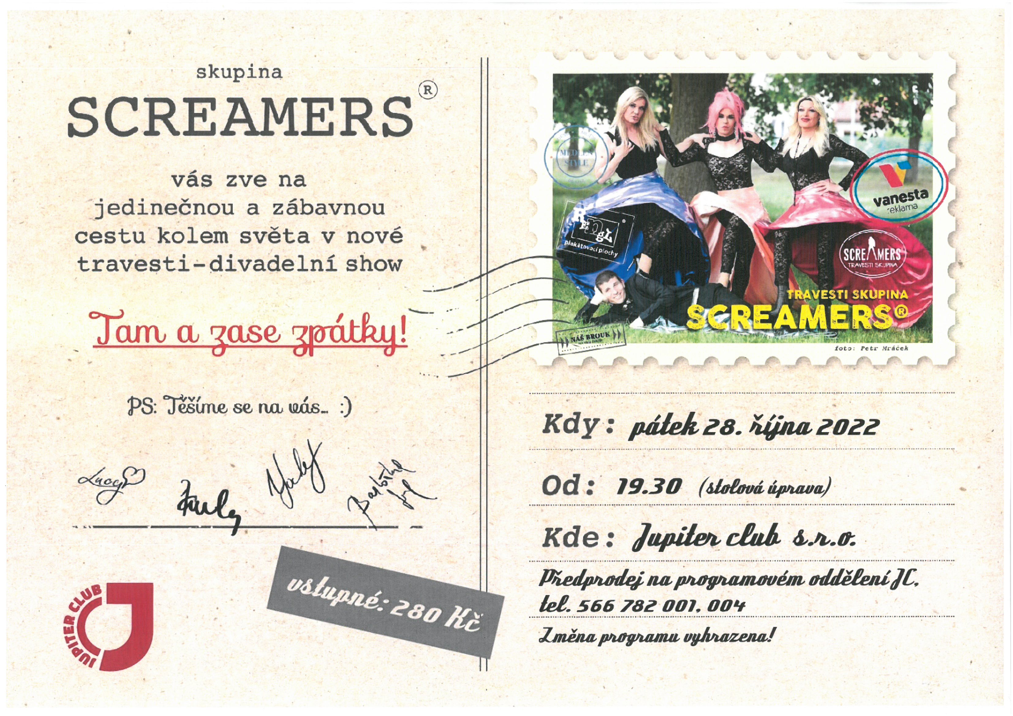 Screamers - Tam a zase zpátky!