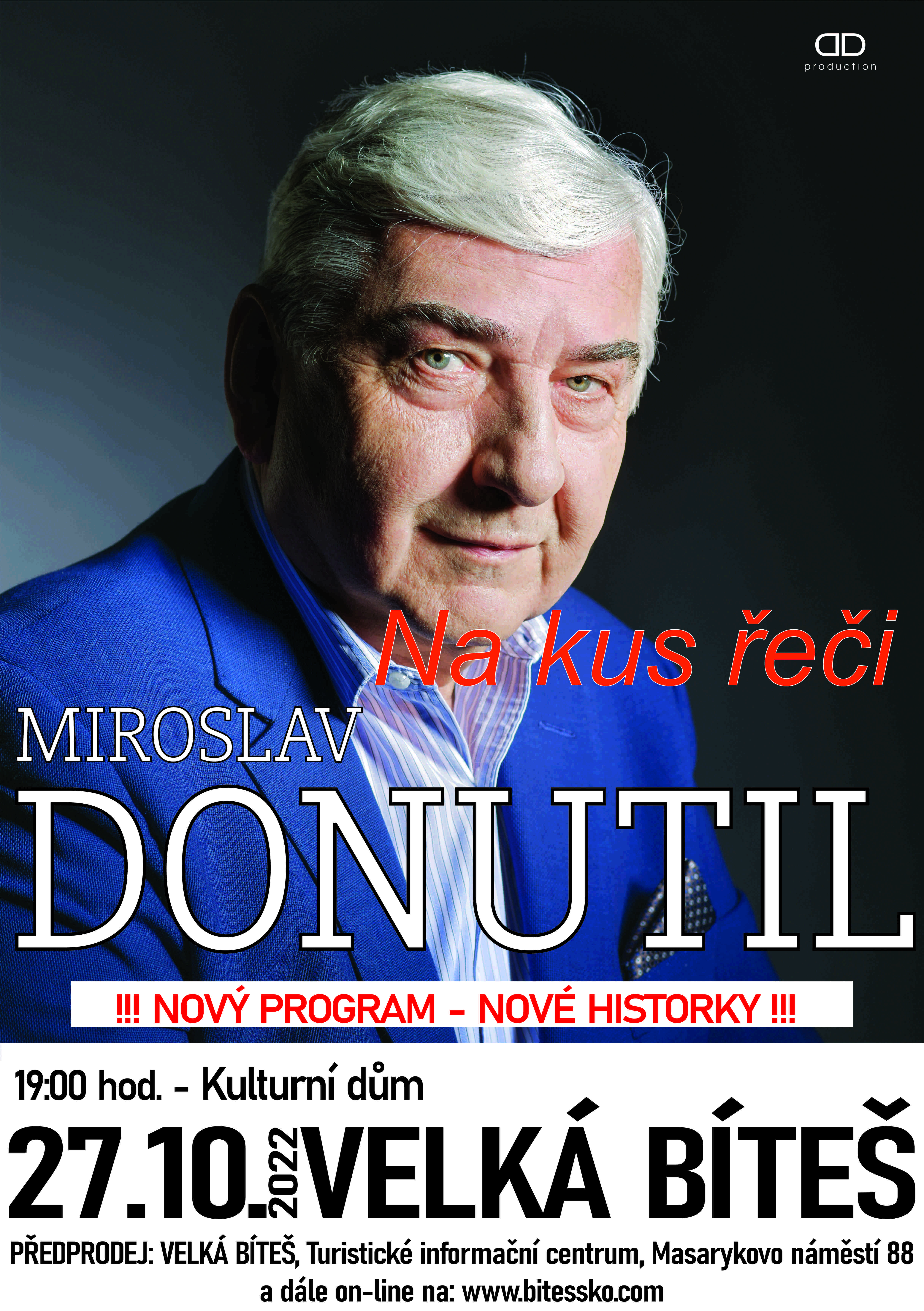 Miroslav Donutil NA KUS ŘEČI