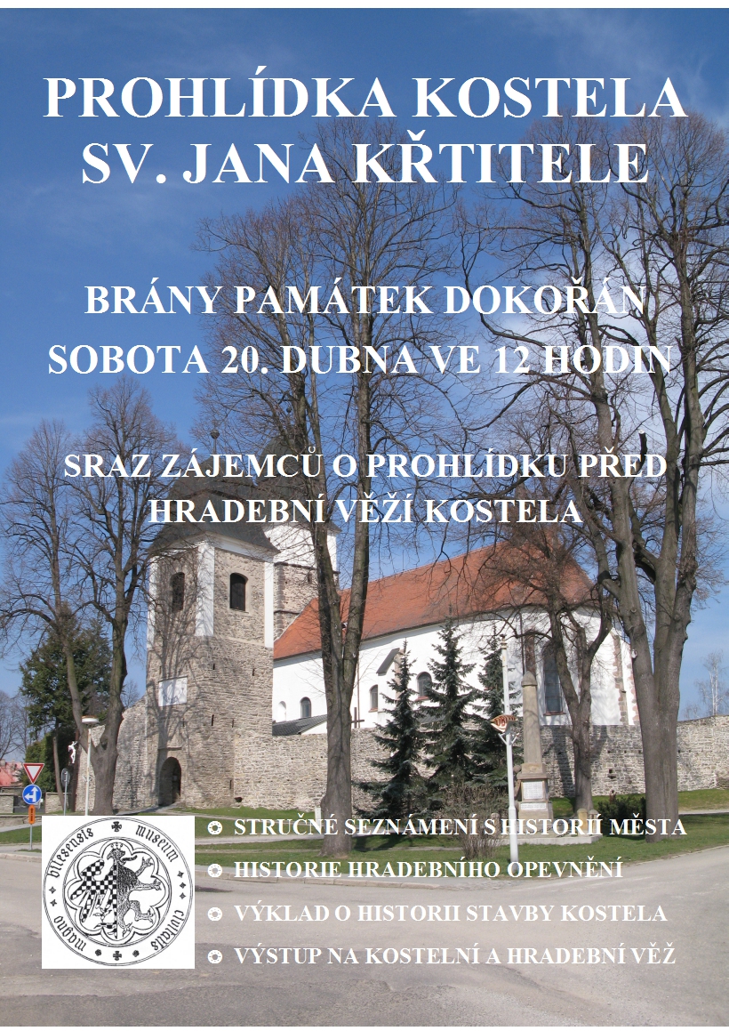 PROHLÍDKA KOSTELA SV.JANA KŘTITELE