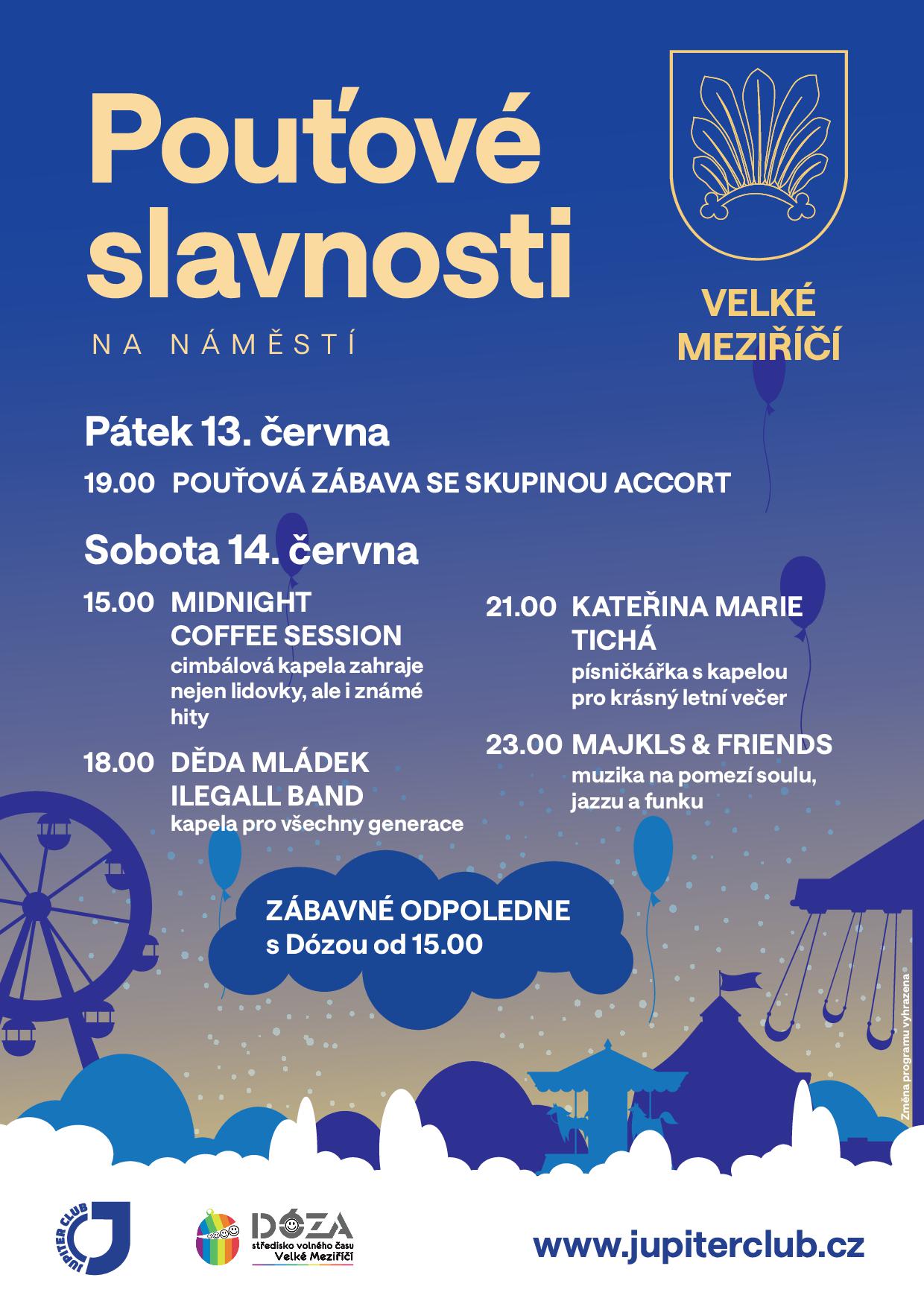 POUŤOVÁ ZÁBAVA SE SKUPINOU ACCORT