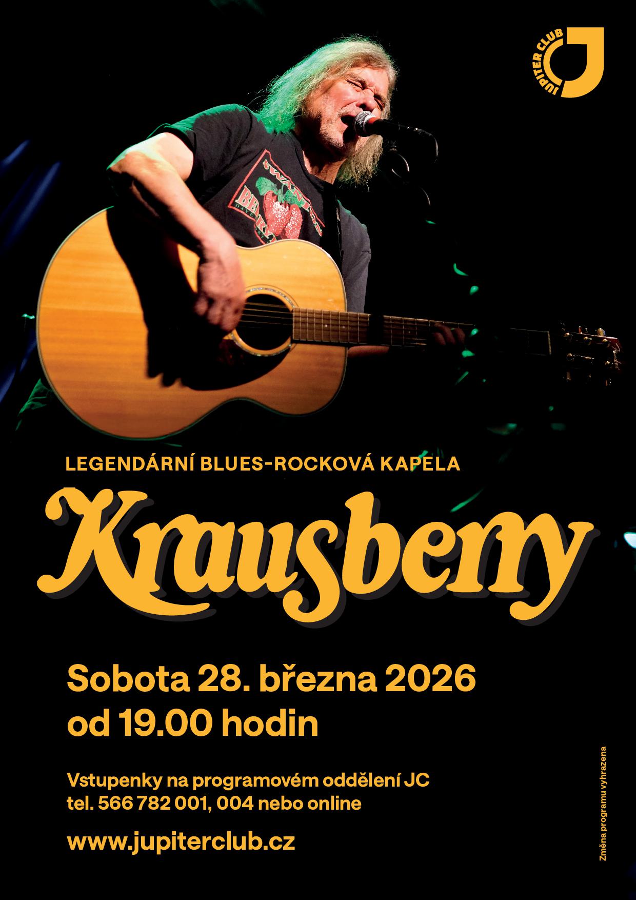 KONCERT SKUPINY KRAUSBERRY