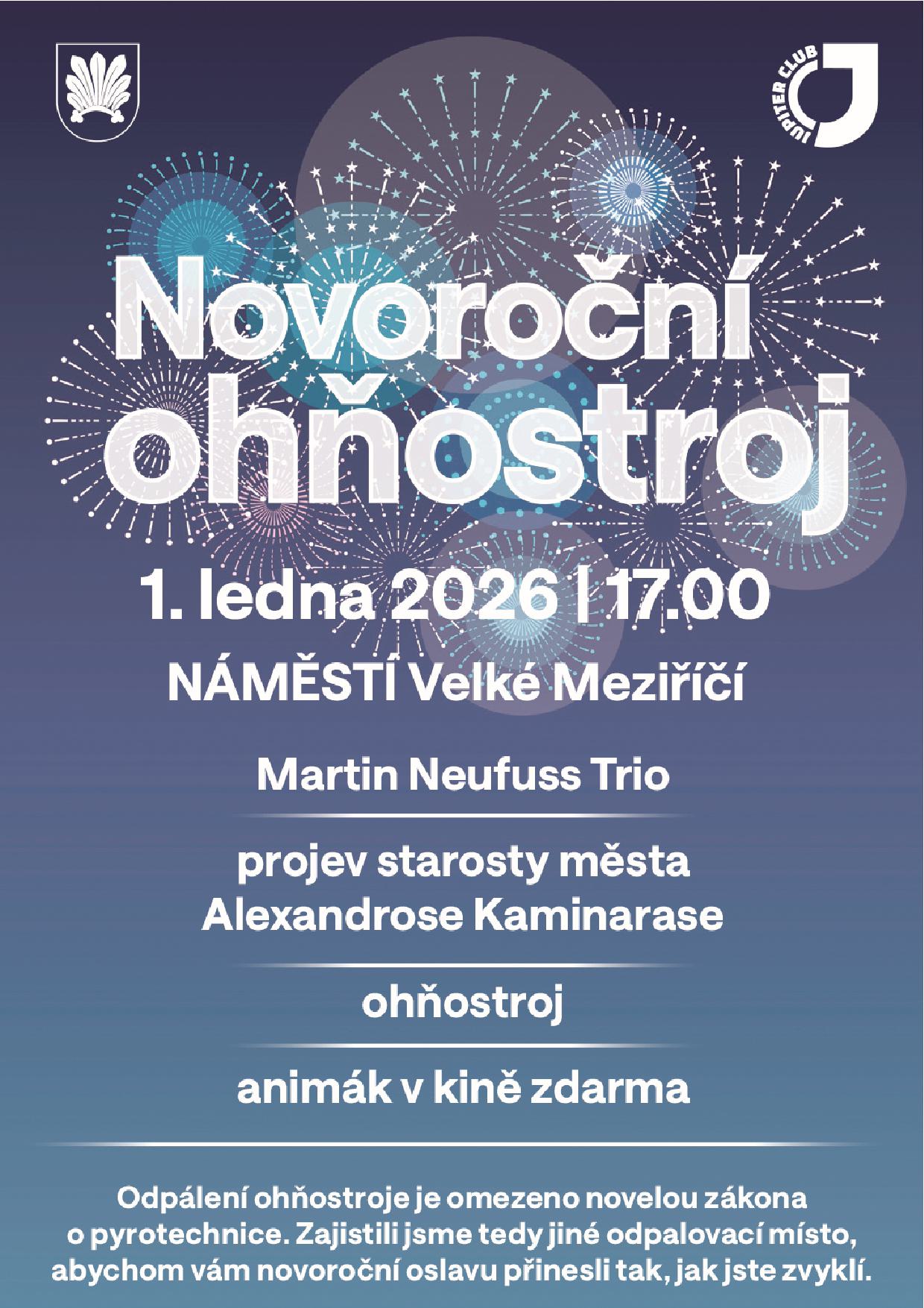 NOVOROČNÍ OHŇOSTROJ