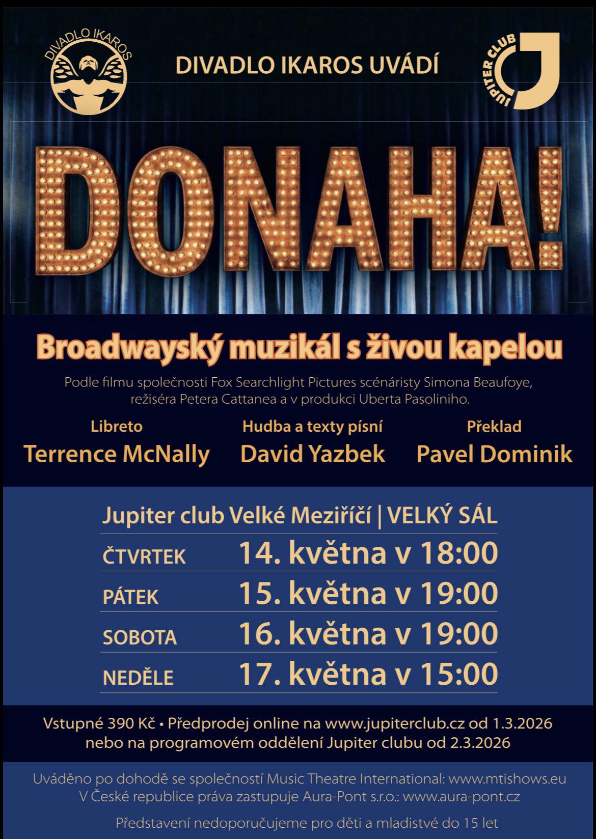 MUZIKÁL DONAHA!