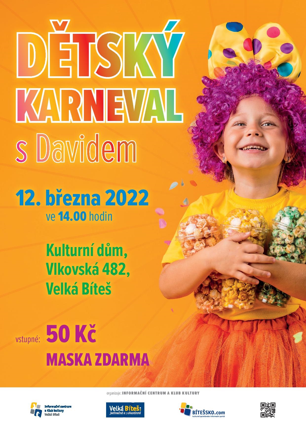 Dětský karneval s Davidem