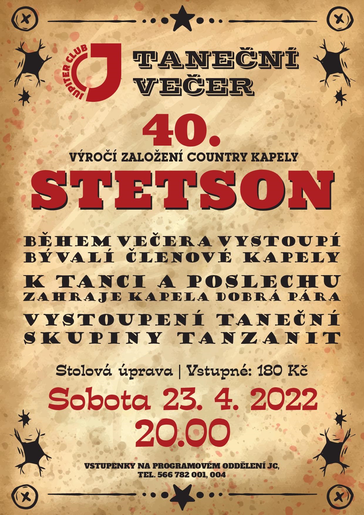 Taneční večer Stetson