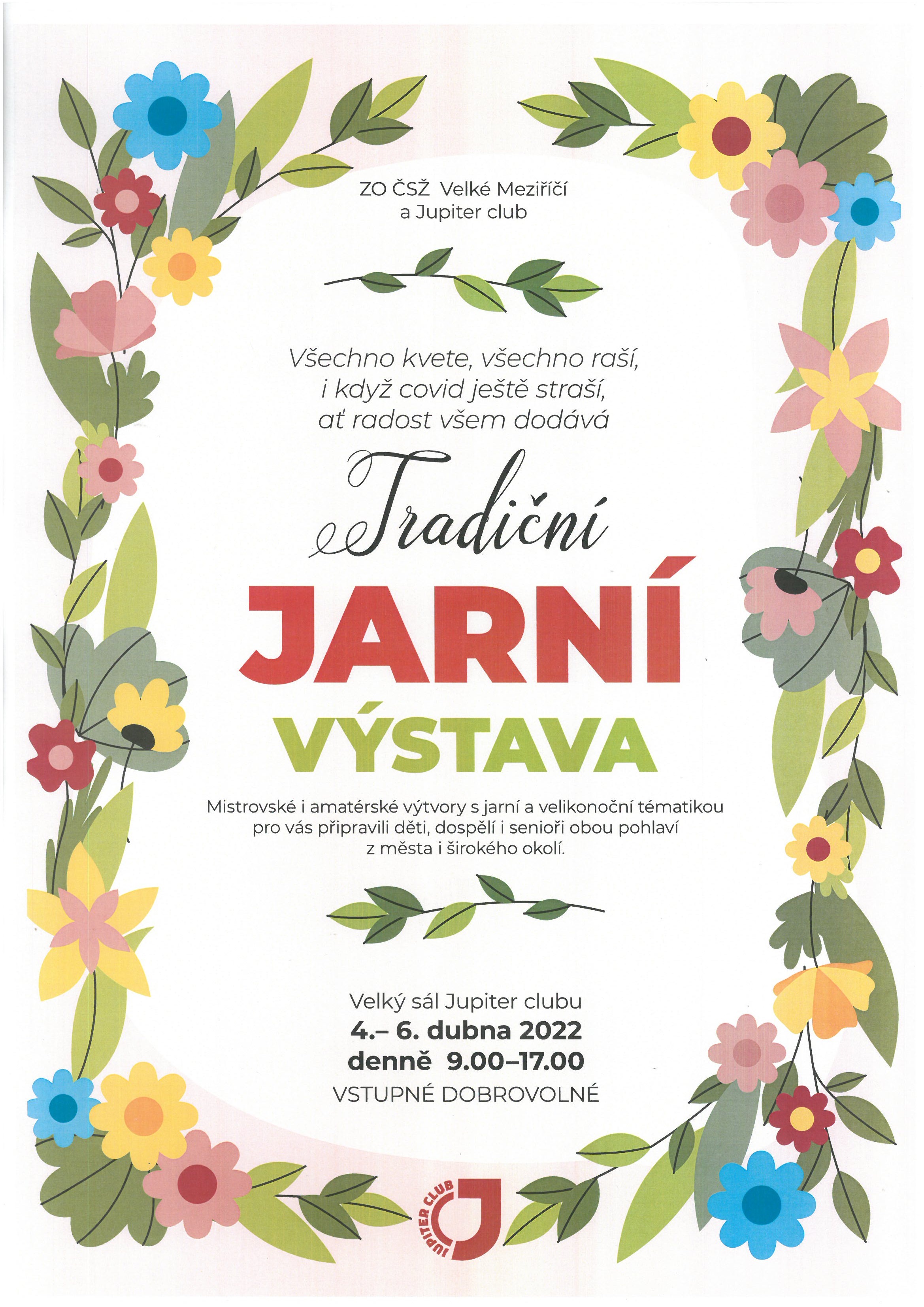 TRADIČNÍ JARNÍ VÝSTAVA