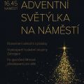 Adventní světýlka na náměstí
