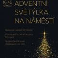 Adventní světýlka na náměstí