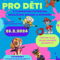 Šibřinky pro děti s Tlapkovou patrolou, králíčkem Bingem a Mimoněm