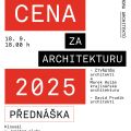 Česká cena za architekturu 2025
