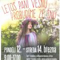 Letos paní Vesnu probudíme ze snu