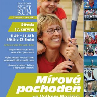 Setkání s běžci Mírového běhu