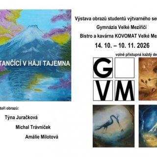 Barvy tančící v háji tajemna