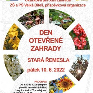 Den otevřené zahrady - stará řemesla