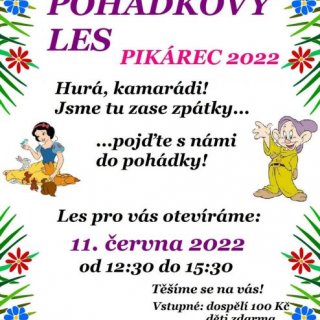 Pohádkový les Pikárec 2022