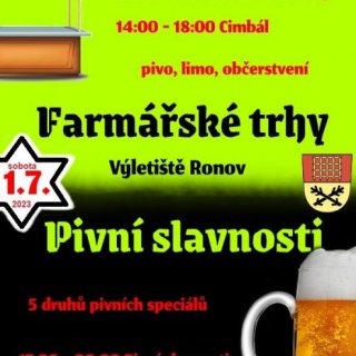 Farmářské trhy a pivní slavnosti