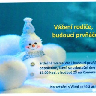 Zábavné odpoledne pro budoucí prvňáčky