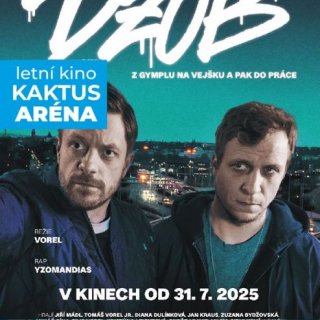 Letní kino film Džob v Kaktus aréně