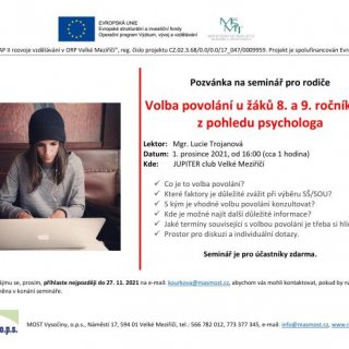 Volba povolání u žáků 8. a 9. ročníků ZŠ z pohledu psyc...