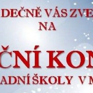 Vánoční koncert žáků ZŠ Mostiště