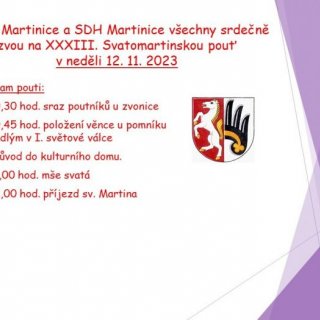 Pouť v Martinicích