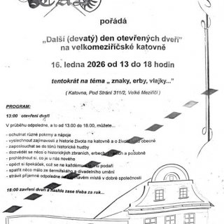 Den otevřených dveří na velkomeziříčské katovně