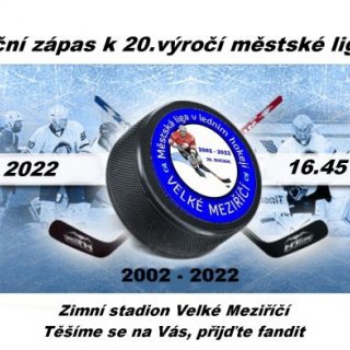 Exhibiční zápas k 20. výročí městské ligy V.M.