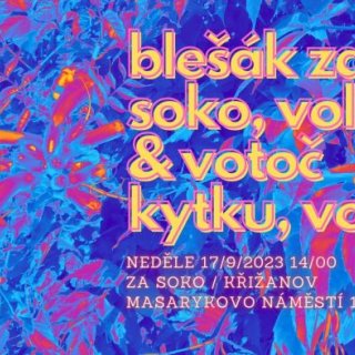 Blešák a Votoč kytku v Křižanově