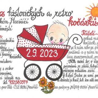 Sraz historických a retro kočárků