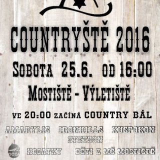 Countryště 2016 v Mostištích