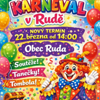 Dětský karneval v Rudě