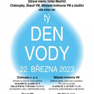 tý DEN VODY 22. BŘEZNA 2023