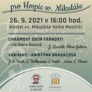 Koncert pro Hospic sv. Mikuláše