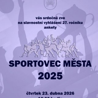 Sportovec města 2025