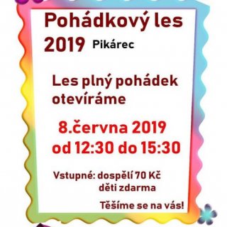 Pohádkový les Pikárec 2019