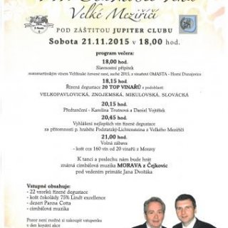 VII. SLAVNOSTI VÍNA Velké Meziříčí