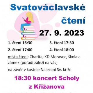 Svatováclavské čtení v Moravci