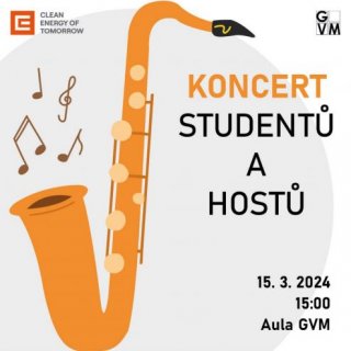 Koncert studentů a hostů GVM Velké Meziříčí