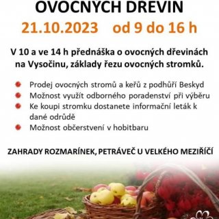 Přednáška o ovocných dřevinách na Vysočině