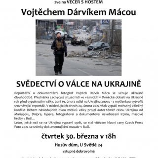 Svědectví o válce na Ukrajině