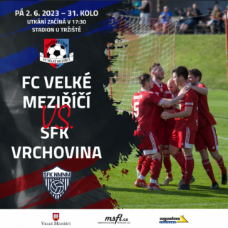 FC Velké Meziříčí - SFK Vrchovina