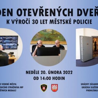 Den otevřených dveří k výročí 30 let Městské policie