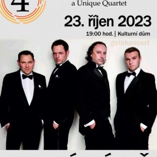 4 TENOŘI a Unique Quartet
