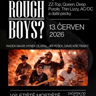 Posezení s kapelou ROUGH BOYS