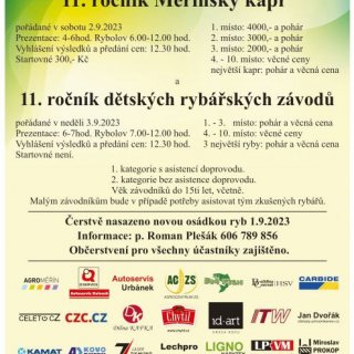 11. ročník dětských rybářských závodů