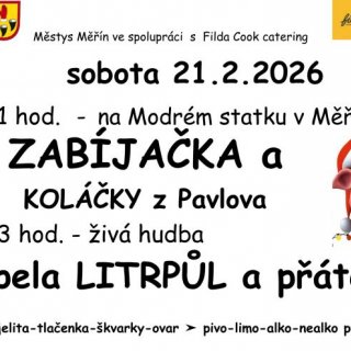 Zabíjačka a koláčky v Měříně